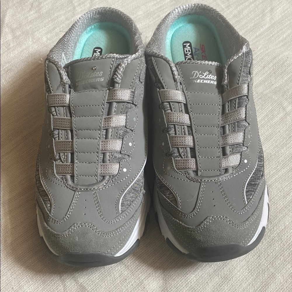 Skechers Gray D'Lites Sneakers